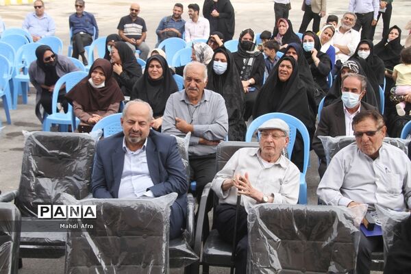 افتتاح آموزشگاه مشارکتی 12 کلاسه شهید رضا نگهبان در بهبهان