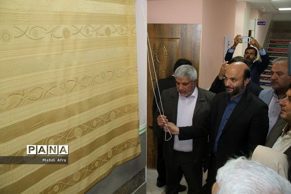 افتتاح آموزشگاه مشارکتی 12 کلاسه شهید رضا نگهبان در بهبهان