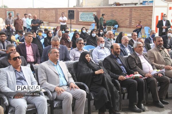 افتتاح آموزشگاه مشارکتی 12 کلاسه شهید رضا نگهبان در بهبهان