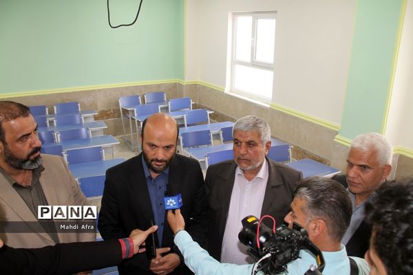 افتتاح آموزشگاه مشارکتی 12 کلاسه شهید رضا نگهبان در بهبهان