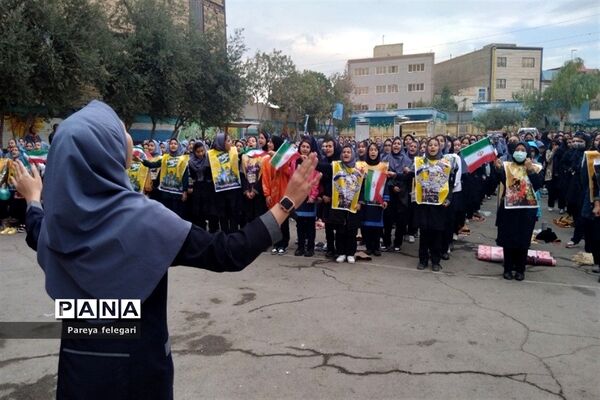 برگزاری مراسم روز مبارزه با استکبار جهانی در شهرستان قرچک