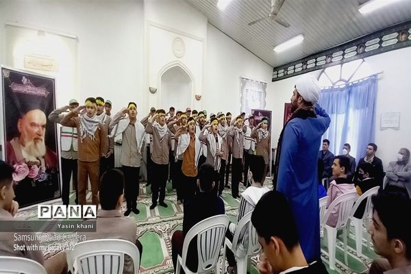 نواختن زنگ استکبارستیزی در مدارس شهرستان عباس آباد