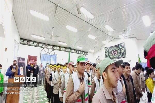 نواختن زنگ استکبارستیزی در مدارس شهرستان عباس آباد