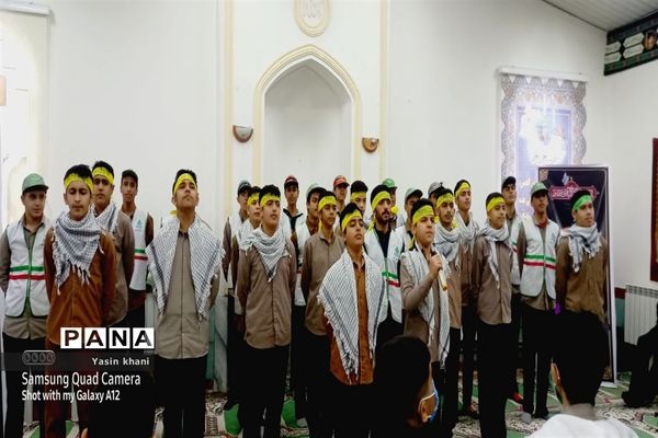 نواختن زنگ استکبارستیزی در مدارس شهرستان عباس آباد