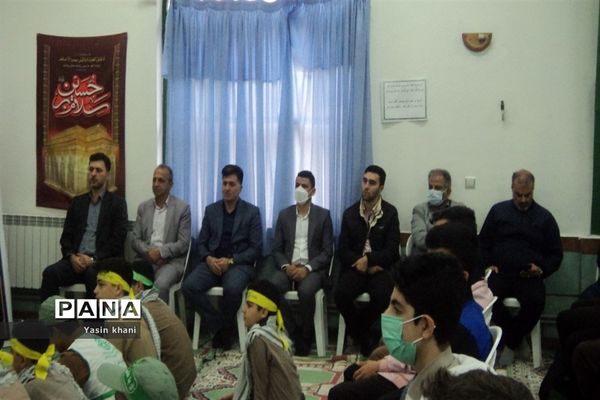 نواختن زنگ استکبارستیزی در مدارس شهرستان عباس آباد