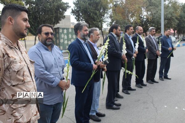 برگزاری مراسم غبارروبی مزار شهدا به مناسبت گرامیداشت یوم الله 13 آبان در البرز