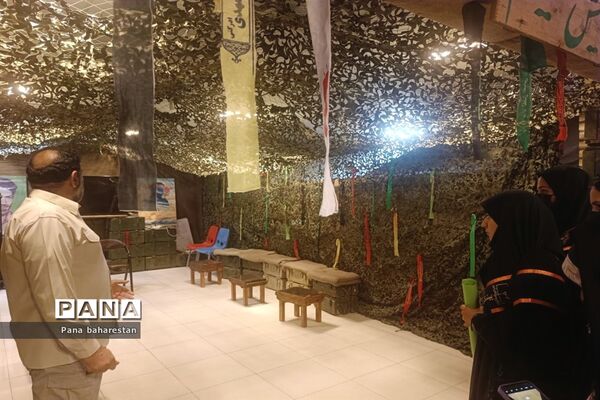 بازدید دانش‌آموزان مدارس ملارد از موزه دفاع مقدس