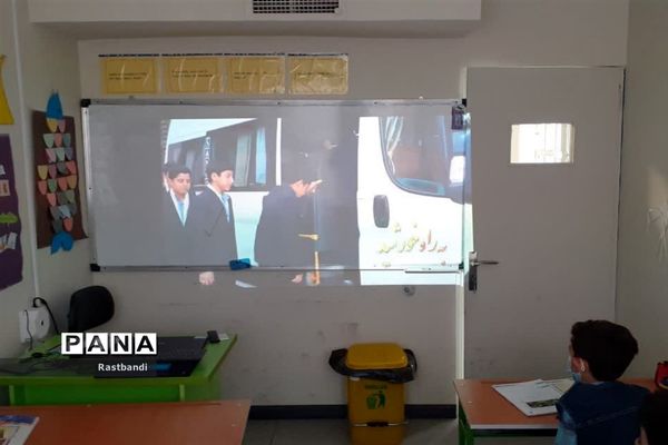 آموزش پدافند غیرعامل به دانش‌آموزان دبستان علوی ۲ منطقه ۱۳