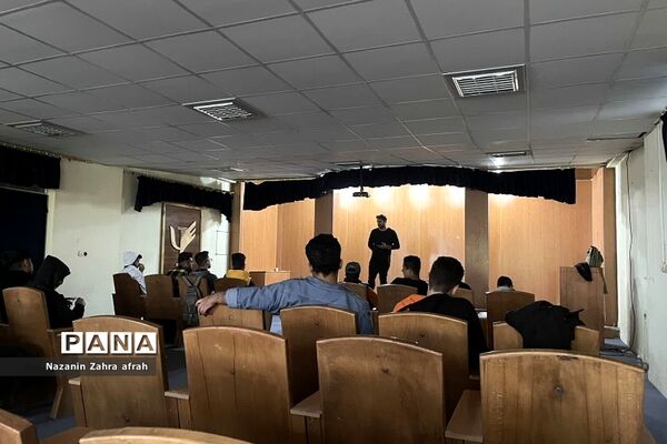 مانور پدافند غیرعامل در مدارس رودهن