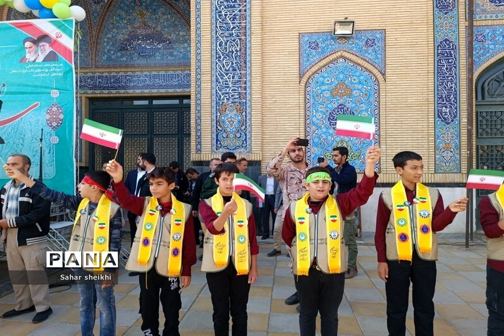 راهپیمایی ۱۳ آبان در ملارد