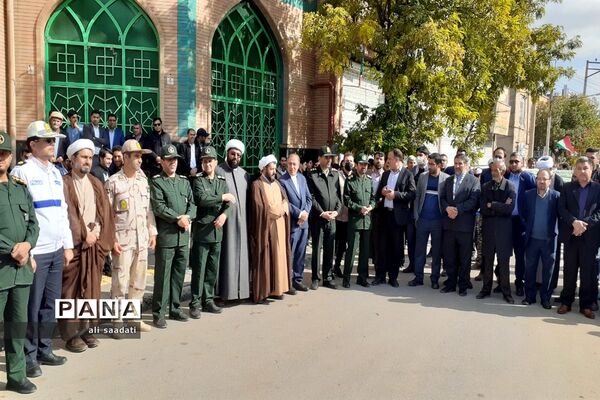 راهپیمایی 13 آبان در شهرستان کلات خراسان رضوی