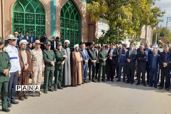 راهپیمایی 13 آبان در شهرستان کلات خراسان رضوی