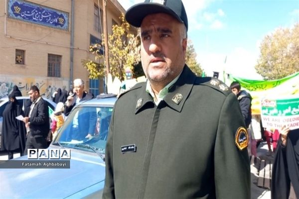 حضور پرشور مردم شهرستان بن در راهپیمایی 13آبان