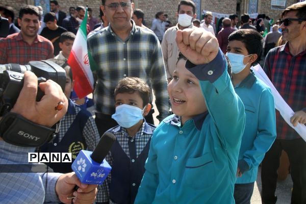 راهپیمایی یوم الله 13 آبان در بهبهان