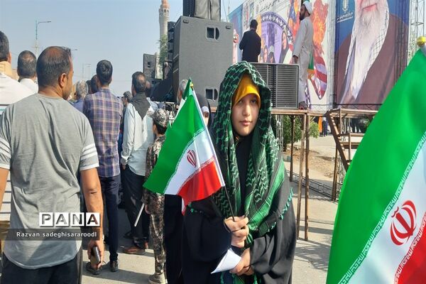 راهپیمایی ۱۳ آبان در خوزستان