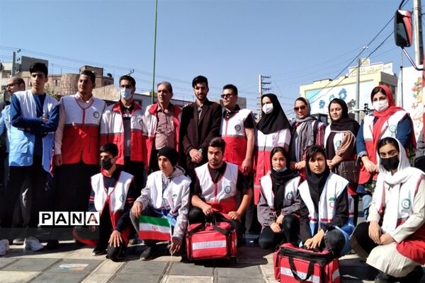 برگزاری راهپیمایی ۱۳ آبان در شهرستان قرچک