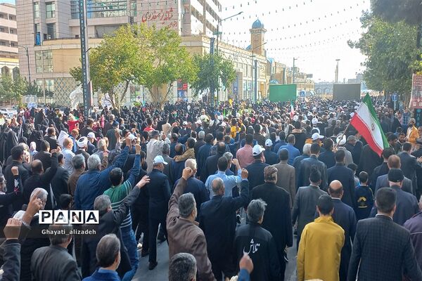 راهپیمایی ۱۳ آبان درمشهد