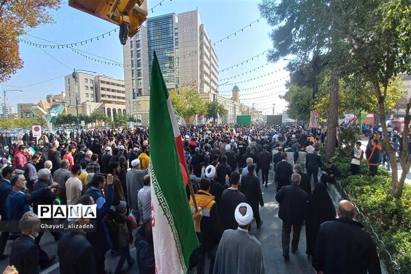 راهپیمایی ۱۳ آبان درمشهد