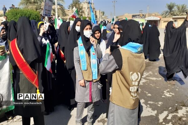 راهپیمایی ۱۳ آبان در شادگان
