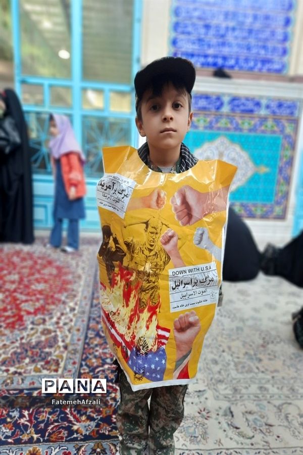 حضور پرشور دانش‌آموزان شهرستان اقلید در راهپیمایی روز عزت آفرینی