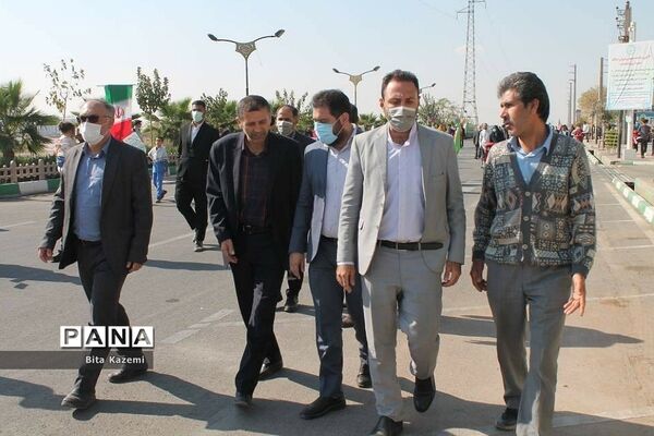 راهپیمایی ۱۳ آبان در شهرری و قیامدشت