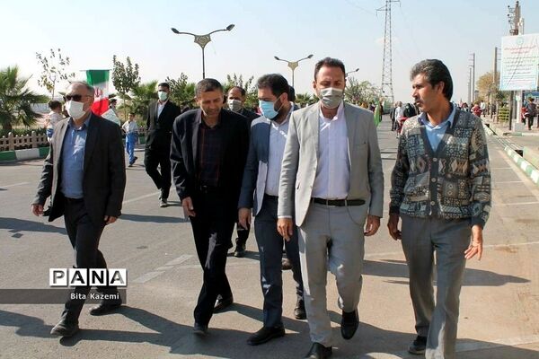 راهپیمایی ۱۳ آبان در شهرری و قیامدشت