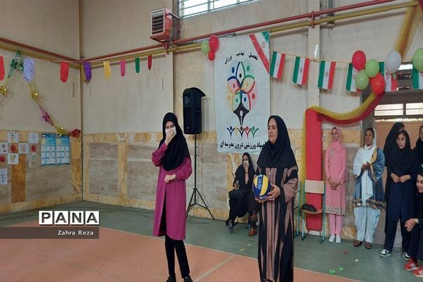 افتتاحیه المپیاد ورزشی درون مدرسه‌ای در دبیرستان طریقت جوادآباد