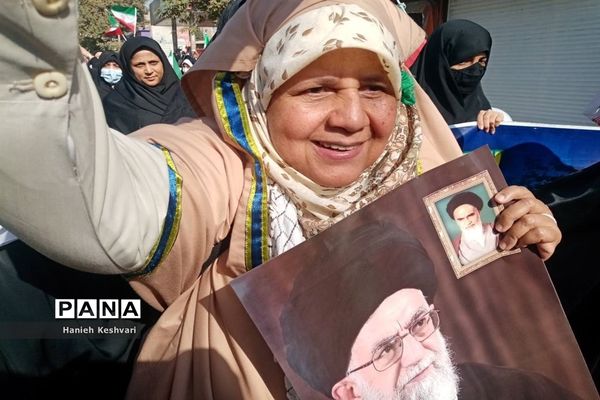 راهپیمایی استکبار‌ستیزی ۱۳ آبان در ورامین