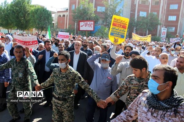 راهپیمایی یوم الله 13 آبان در بوشهر