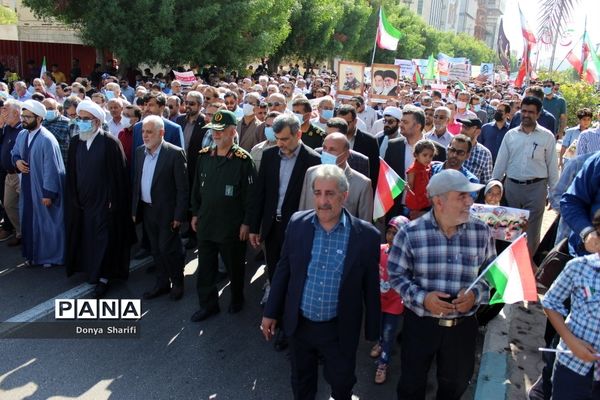 راهپیمایی یوم الله 13 آبان در بوشهر