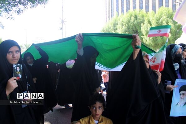 راهپیمایی یو‌م‌الله 13 ابان در بوشهر -2