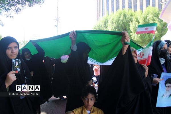 راهپیمایی یو‌م‌الله 13 ابان در بوشهر -2