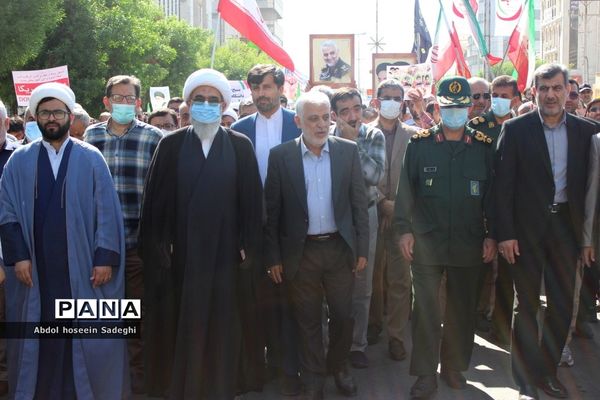 راهپیمایی یو‌م‌الله 13 ابان در بوشهر -2