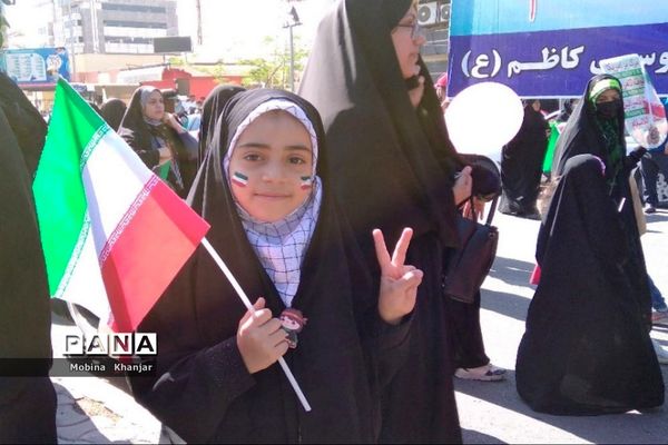 راهپیمایی یو‌م‌الله 13 ابان در بوشهر -2