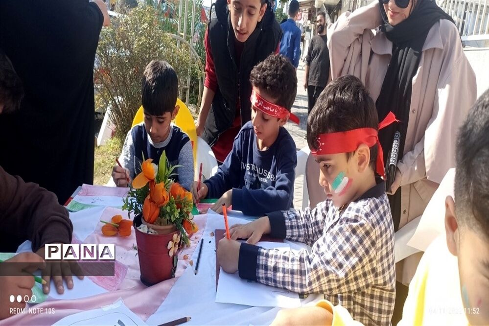 برگزاری نمایشگاه نقاشی به مناسبت 13 آبان