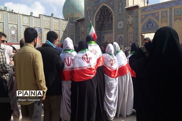 راهپیمایی 13 آبان در شیراز