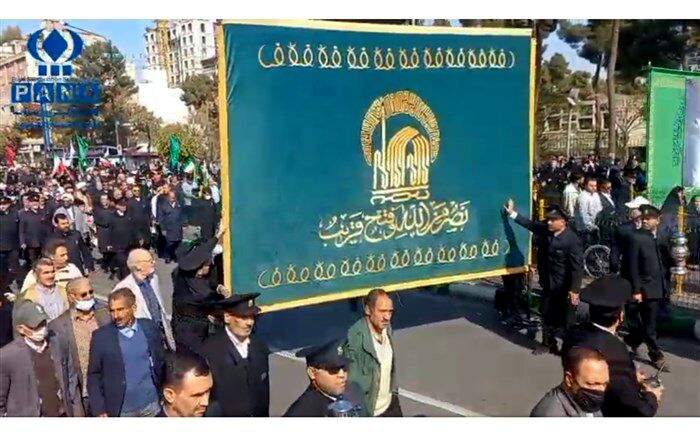 من در راهپیمایی ۱۳ آبان شرکت می‌کنم زیرا.../فیلم