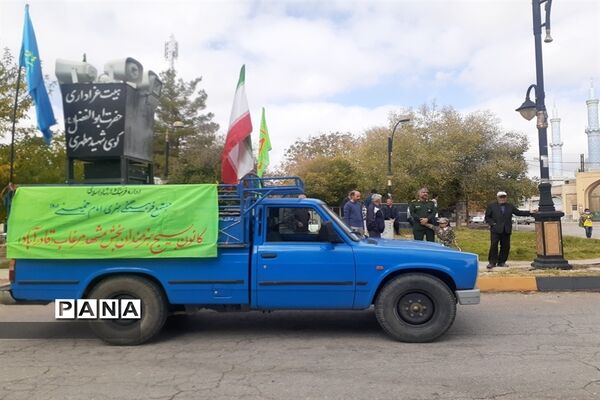 راهپیمایی ۱۳ آبان در مشهد مرغاب