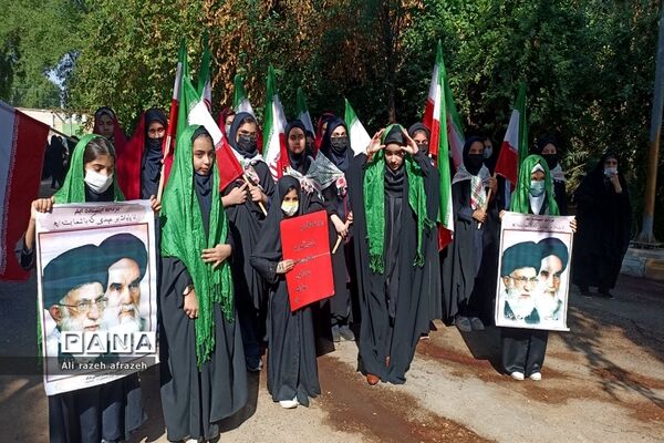 راهپیمایی یوم الله 13 آبان در اندیمشک