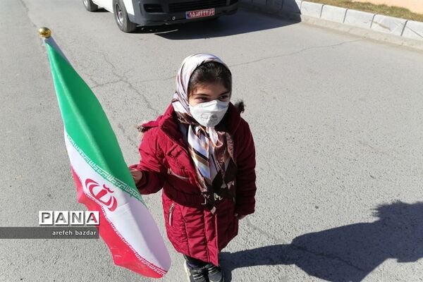 راهپیمایی 13 آبان در بلده