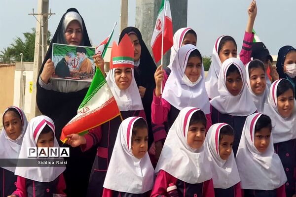راهپیمایی 13 آبان در عسلویه