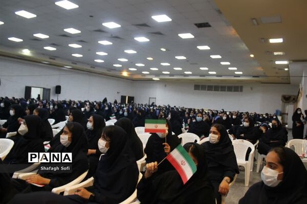 گردهمایی بزرگ دختران فاطمی در امیدیه
