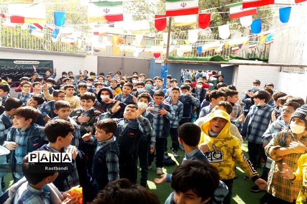 مراسم سوگواری حضرت فاطمه معصومه در دبستان علوی منطقه ۱۳