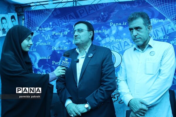 حضور پُرشور دانش‌آموز خبرنگاران کرمانشاهی در 13 آبان