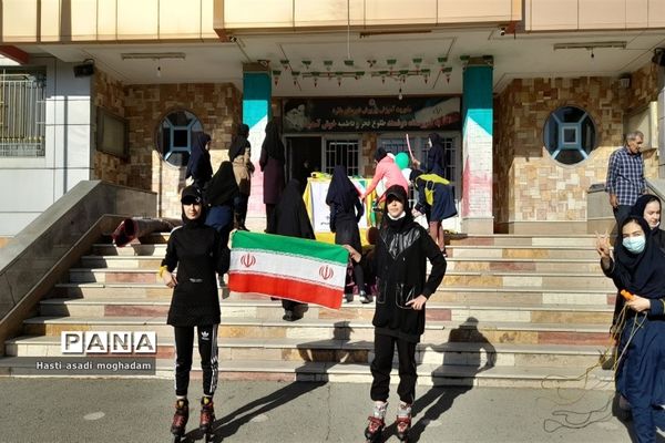 افتتاحیه المپیاد ورزشی درون‌مدرسه‌ای در دبیرستان فاطمیه ملارد