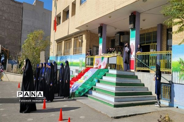 افتتاحیه المپیاد ورزشی درون‌مدرسه‌ای در دبیرستان دخترانه شایستگان