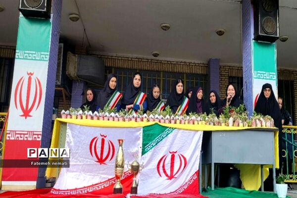افتتاحیه المپیاد ورزشی درون‌مدرسه‌ای در دبیرستان دخترانه شایستگان
