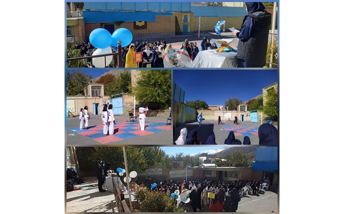 برگزاری المپیاد ورزشی درون مدرسه‌ای دبیرستان فروغ شهرستان فریدونشهر