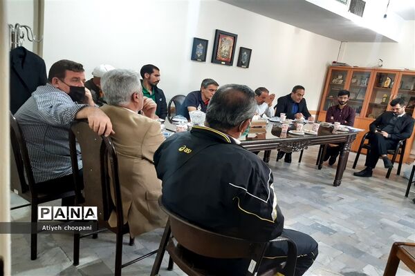 جلسه انجمن مسابقات ورزشی منطقه ۱۴
