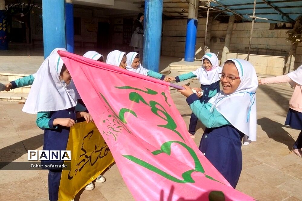 طرح «مصباح المهدی» در دبستان سما رودهن